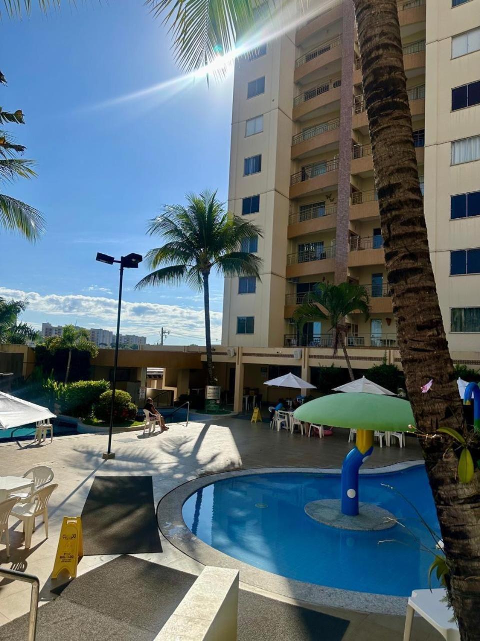 Aparthotel Caldas Novas - Prive Das Thermas II - Apto 3 Quartos - Parque Aquatico Exterior foto