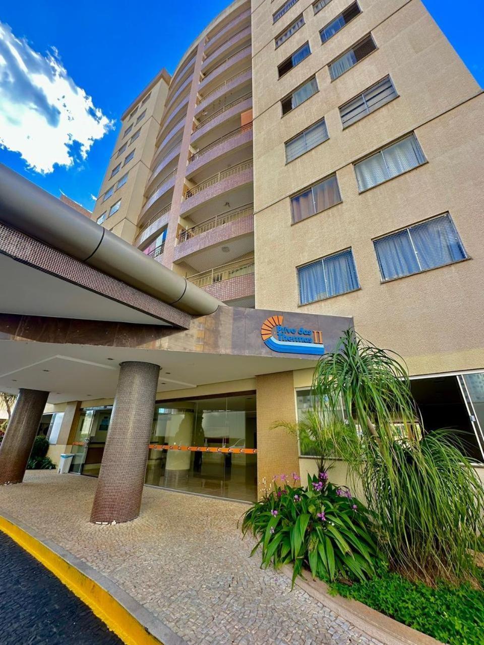 Aparthotel Caldas Novas - Prive Das Thermas II - Apto 3 Quartos - Parque Aquatico Exterior foto